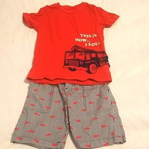 Shorts and Tshirt Set